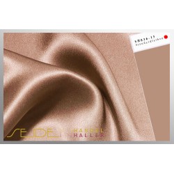 Seidenstoff Crepe Satin 30, Kaschmir Rose