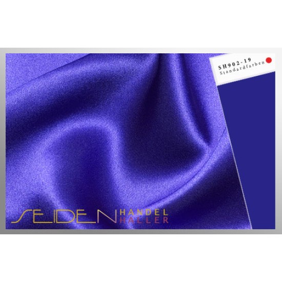 Seidenstoff Crepe Satin 30, Majestic Violet