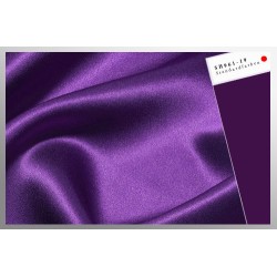 Seidenstoff Crepe Satin 19, 140 cm, Rich Purple