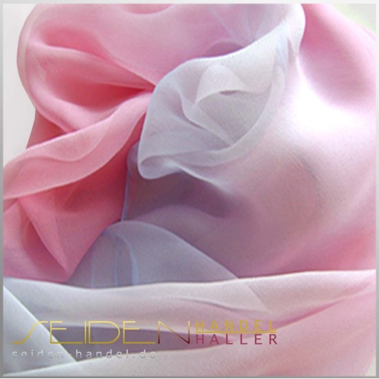 Seidentuch Chiffon 4.5, 45 x 45cm, mehrfarbig