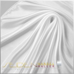 Seidentuch Crepe de Chine 14, Format: 90 x 90cm, naturweiss