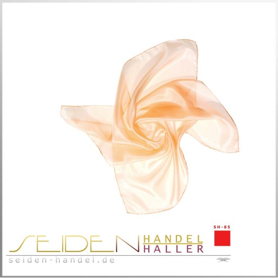 Seidentuch Ponge 06, Format: 35 x 35cm, einfarbig