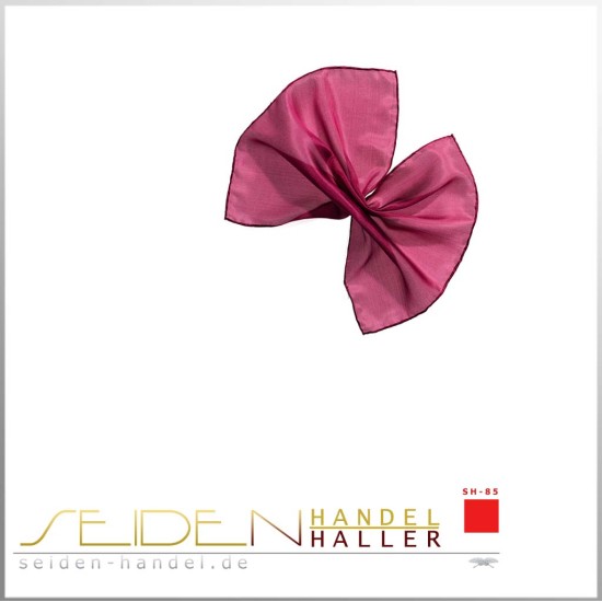 Seidentuch Ponge 10, 28 x 28cm, einfarbig Seidentuch Ponge 10, 28 x 28cm, einfarbig