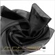 Seidentuch Luxus Ponge 4.2, Format: 90 x 90cm, schwarz
