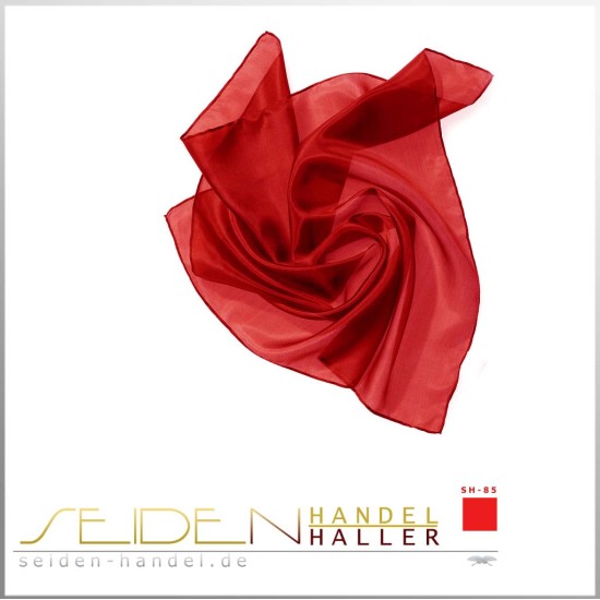 Seidentuch Ponge 05, Format: 40 x 40cm, in 935 Farben