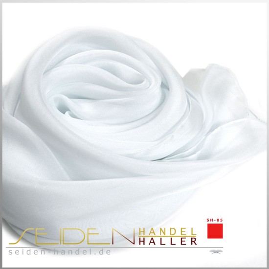 Seidentuch Silk Etamine 06, 110 x 110cm, Lucent White