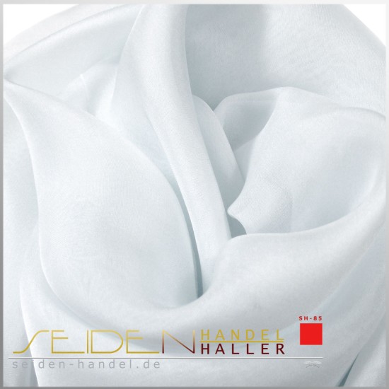 Seidentuch Silk Etamine 06, 110 x 110cm, Lucent White