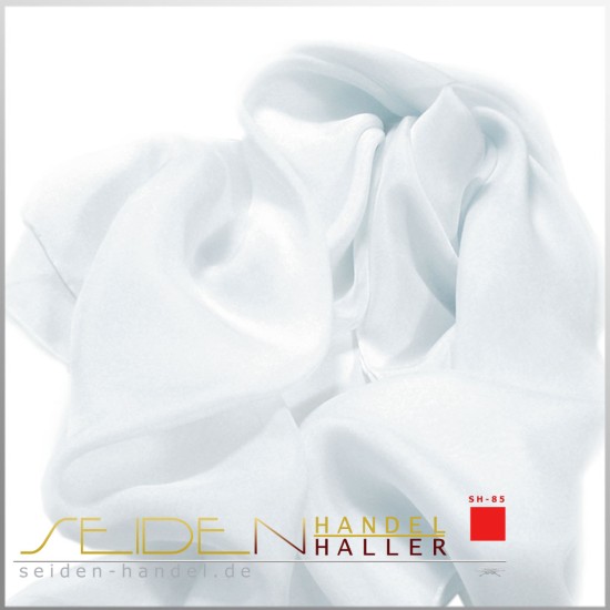 Seidentuch Silk Etamine 06, 110 x 110cm, Lucent White