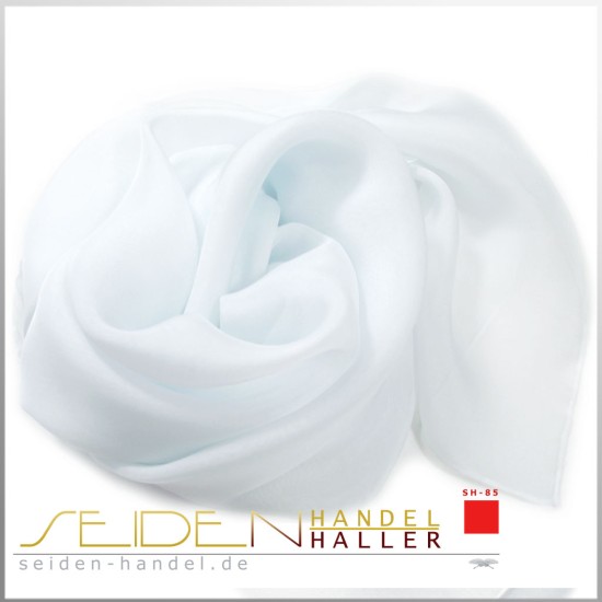 Seidentuch Silk Etamine 06, 90x 90cm, Lucent White