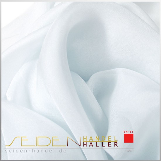 Seidentuch Silk Etamine 06, 90x 90cm, Lucent White