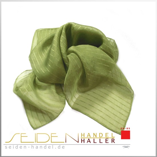 Seidentuch Silk Etamine 06, 68 x 68cm, Fern