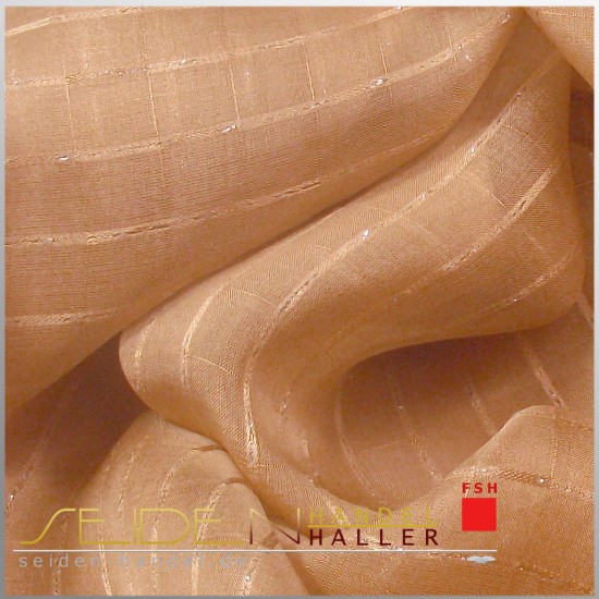 Seidentuch Silk Etamine 06, 68 x 68cm, Wüstensand