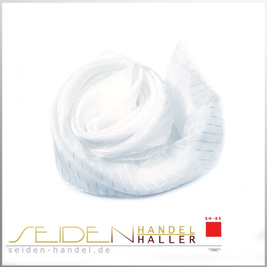 Seidentuch Silk Etamine 06, 68 x 68cm, Lucent White