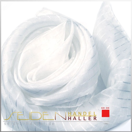 Seidentuch Silk Etamine 06, 68 x 68cm, Lucent White