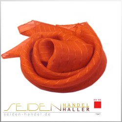 Seidentuch Silk Etamine 06, 68 x 68cm, Red Orange