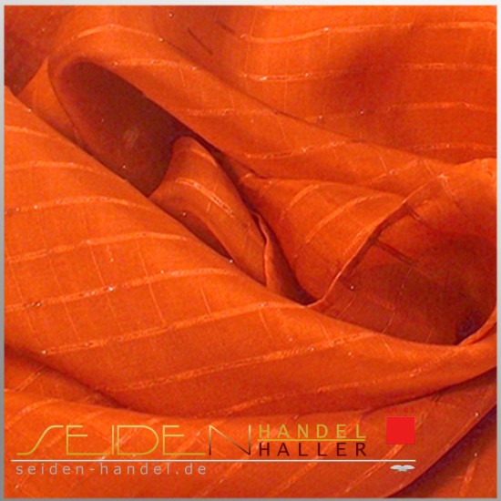 Seidentuch Silk Etamine 06, 68 x 68cm, Red Orange