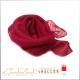 Seidentuch Silk Etamine 06, 68 x 68cm, Scarlet Smile