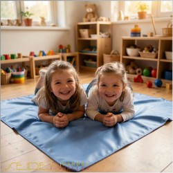 Spieltuch Himmelblau Ponge 05 55x55cm