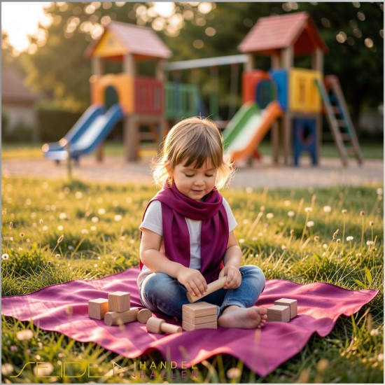 Spieltuch Purpur Ponge 06 74x74cm