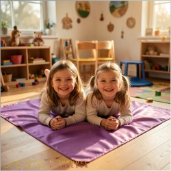 Spieltuch Purpur Ponge 05 55x55cm