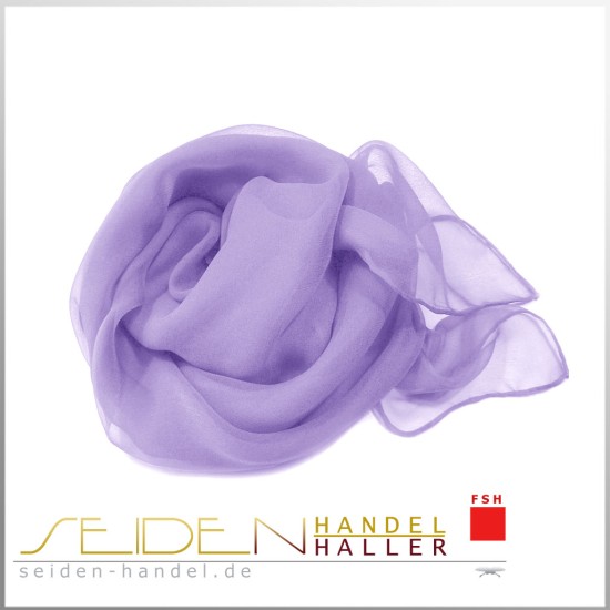 Seidentuch Chiffon 4.5, 55 x 55cm, violett 