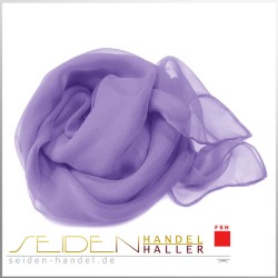 Seidentuch Chiffon 4.5, 75 x 75cm, in violett Farben