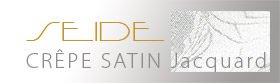 Jacquard Seidenstoff